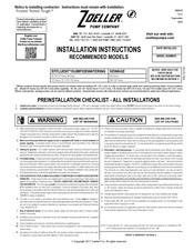 Zoeller 152 Serie Instrucciones De Instalación