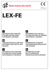 V2 LEX-FE20-230V Instrucciones De Instalación