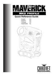 Chauvet Professional MAVERICK MK2 PROFILE Guide De Référence Rapide