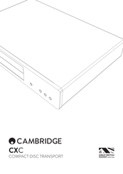 Cambridge Audio CXC Instrucciones De Uso