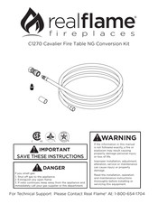 RealFlame C1270 Manual Del Usuario