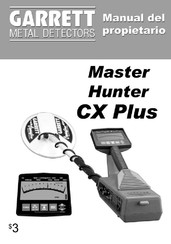 Garrett Metal Detectors Master Hunter CX Plus Manual Del Propietário