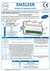 INIM Electronics EM312SR Manual Del Usuario