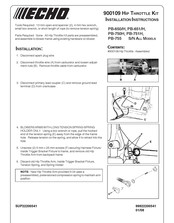 Echo PB-651/H Instrucciones De Instalación