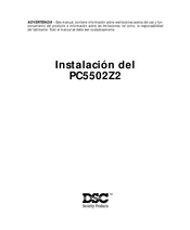 DSC PC5502Z2 Instalación