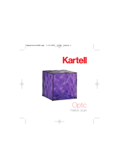 Kartell Optic Manual De Instrucciones