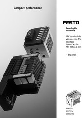 Festo CPV GE-ASI-8E8A CE Serie Descripción Resumida