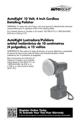 autoright C800881 Manual De Instrucciones