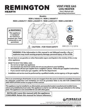 Pinnacle Climate Remington REM-L240CLR-F Manual Del Usuario