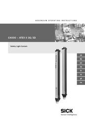 SICK ATEX II 3D Manual De Instrucciones