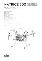 DJI MATRICE M210 RTK Guia De Inicio Rapido