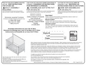 Delta Children Monterey Crib 'N' More Manual De Instrucciones