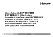 Webasto DBW 2016 Instrucciones De Uso Y Mantenimiento