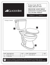 Glacier bay AO4-215177EW Manual Del Usuario