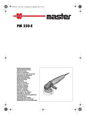 Wurth Master PM 250-E Instrucciones Para El Manejo