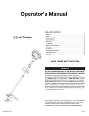 MTD M2510 Manual Del Operador