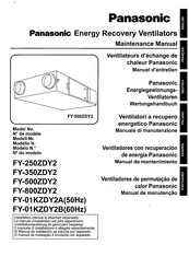 Panasonic FY-50ZDY2 Manual De Mantenimiento