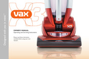 Vax X3 Manual De Propietario