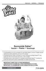 Bright Starts Sunnyside Safari Manual Del Usuario