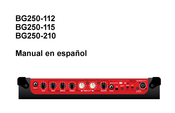 TC Electronic BG250-112 Mnaual Del Usuario