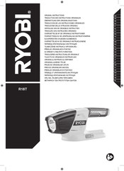 Ryobi R18T Traducción De Las Instrucciones Originales