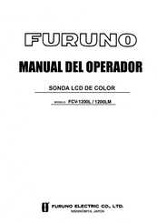 Furuno FCV-1200L Manual Del Operador