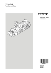 Festo VTSA-F-CB Instrucciones, Montaje, Instalación