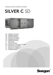 Swegon SILVER C SD 070 Instrucciones De Instalación