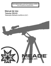 Meade Telestar RB-60 Manual De Uso