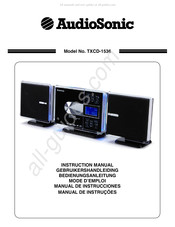 AudioSonic TXCD-1536 Manual De Instrucciones