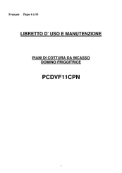 ROSIERES PCDVF11CPN Manual De Uso Y Mantenimiento