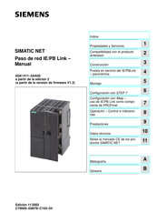 Siemens SIMATIC NET 6GK1411-5AA00 Manual Del Usuario