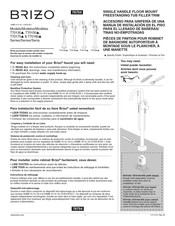 Brizo T70150 Manual De Instrucciones