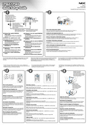 NEC LT245 Guia De Inicio Rapido