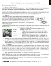 Celestron 72122 Manual De Instrucciones