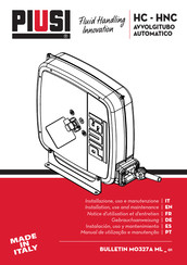 Piusi HC Instalación Uso Y Mantenimiento
