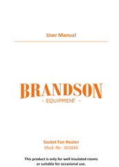 Brandson Equipment 303846 Manual De Usuario