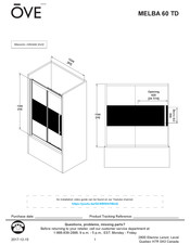 OVE MELBA 60 TD Manual Del Usuario