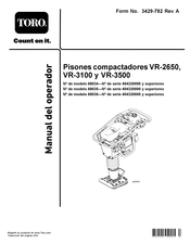 Toro VR-3500 Manual Del Operador