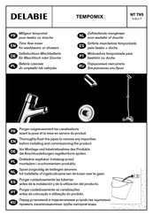 Delabie TEMPOMIX DEL 790000 Manual De Instrucciones