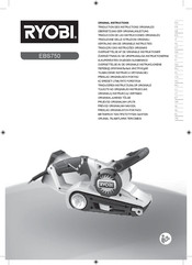 Ryobi EBS750 Traducción De Las Instrucciones Originales