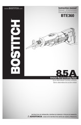 Bostitch BTE360 Manual De Instrucciones