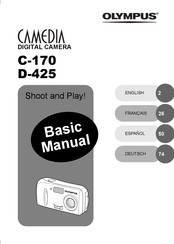 Olympus CAMEDIA D-425 Manual Básico