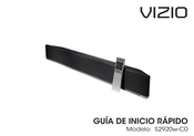 Vizio S2920w-C0 Guia De Inicio Rapido