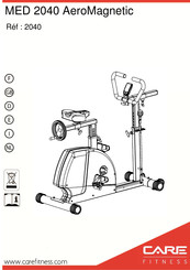 CARE FITNESS MED 2040 AeroMagnetic Manual Del Usuario