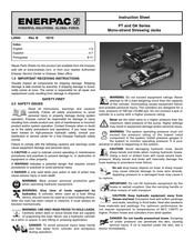 Enerpac PTJ5S Hoja De Instrucciones