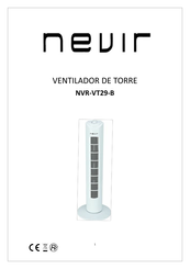 Nevir NVR-VT29-B Manual De Instrucciones