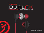 Ozone DUALFX Guía Rápida