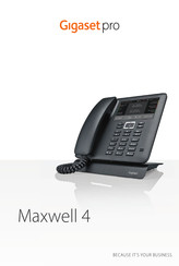 Gigaset pro Maxwell 4 Manual De Instrucciones