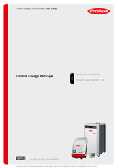 Fronius Energy Package Instrucciones De Instalación